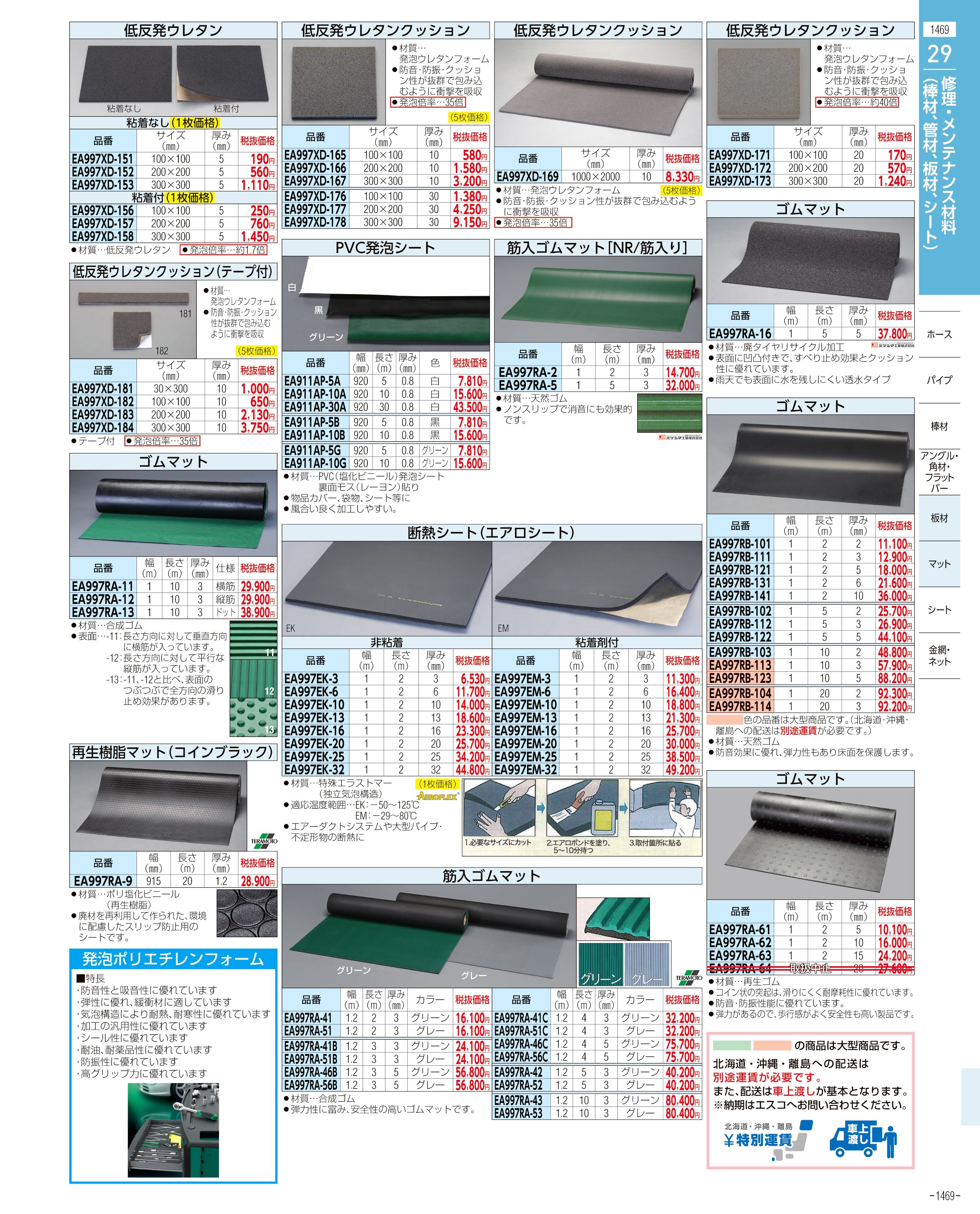 メーカー直送品:代引き不可・配送先宛名 法人名必須】エスコ 915x0