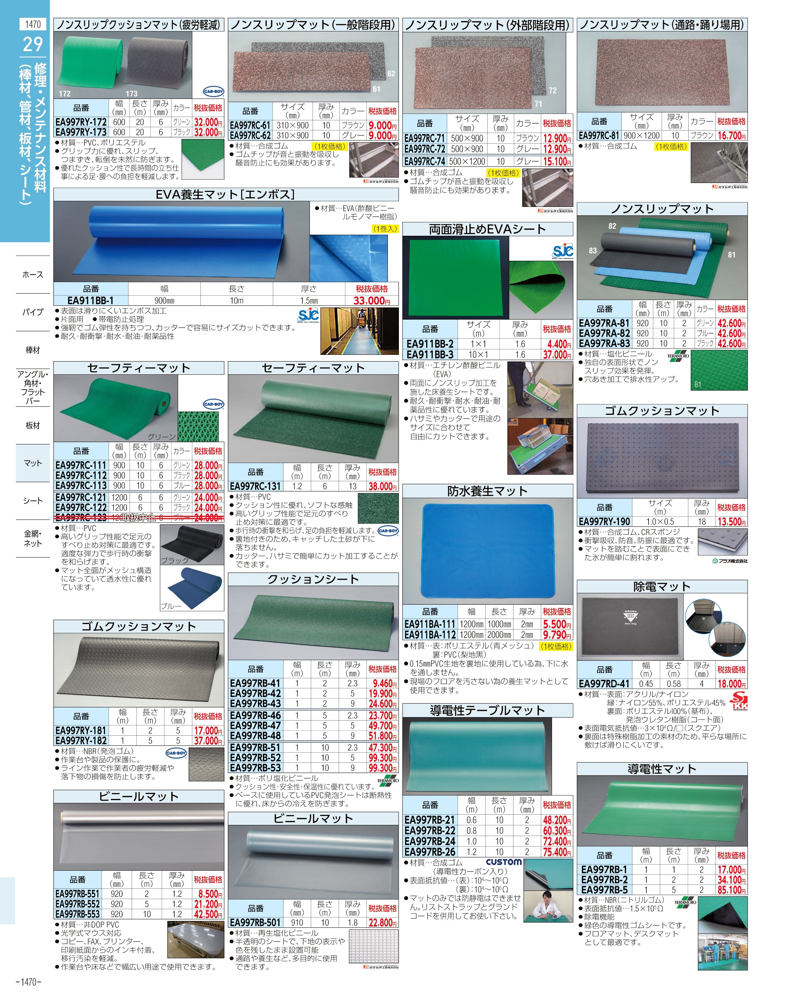 エスコ便利カタログ1470ページ