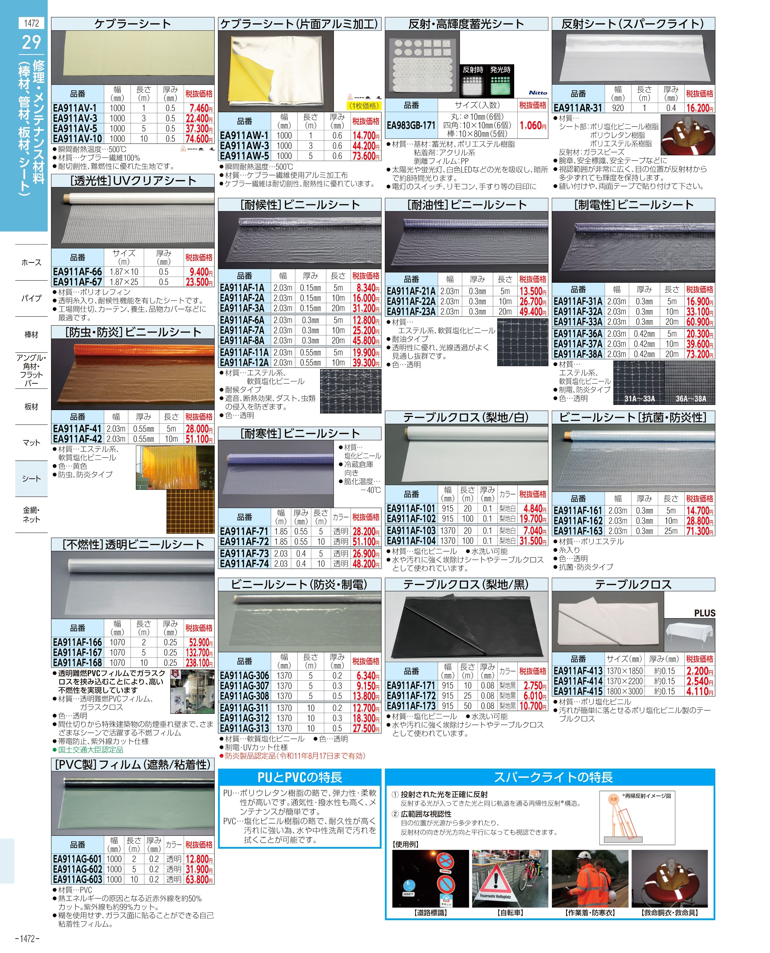 エスコ便利カタログ表紙