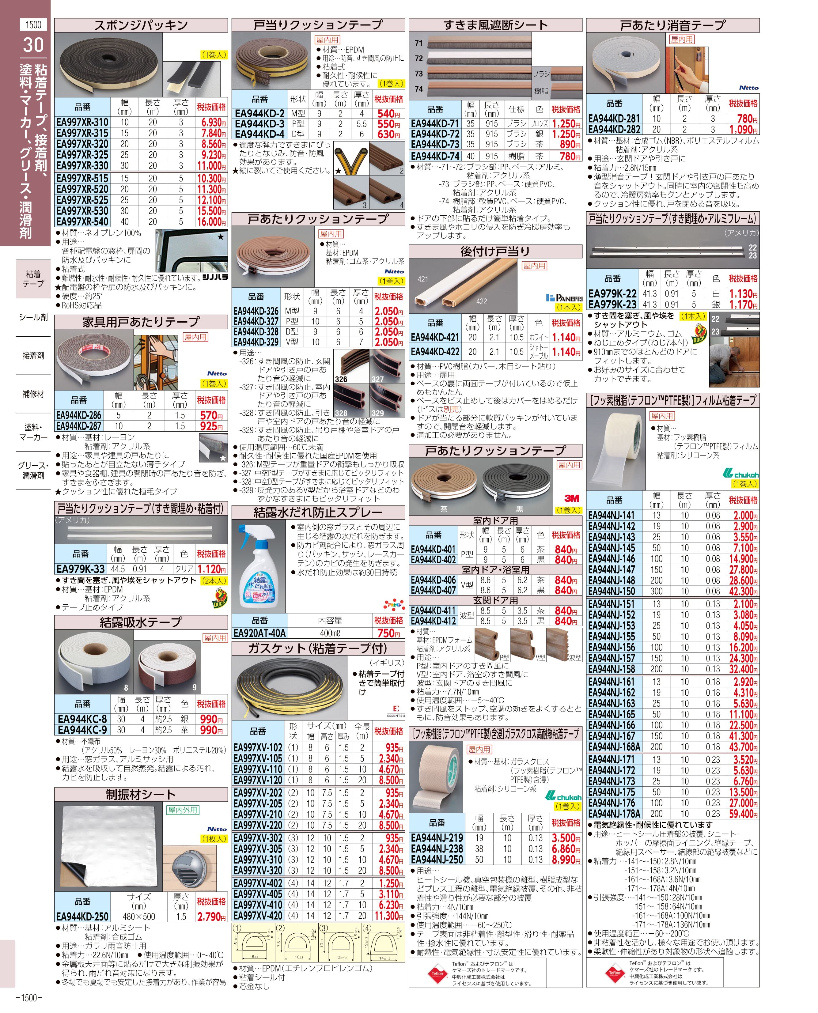 エスコ便利カタログ表紙