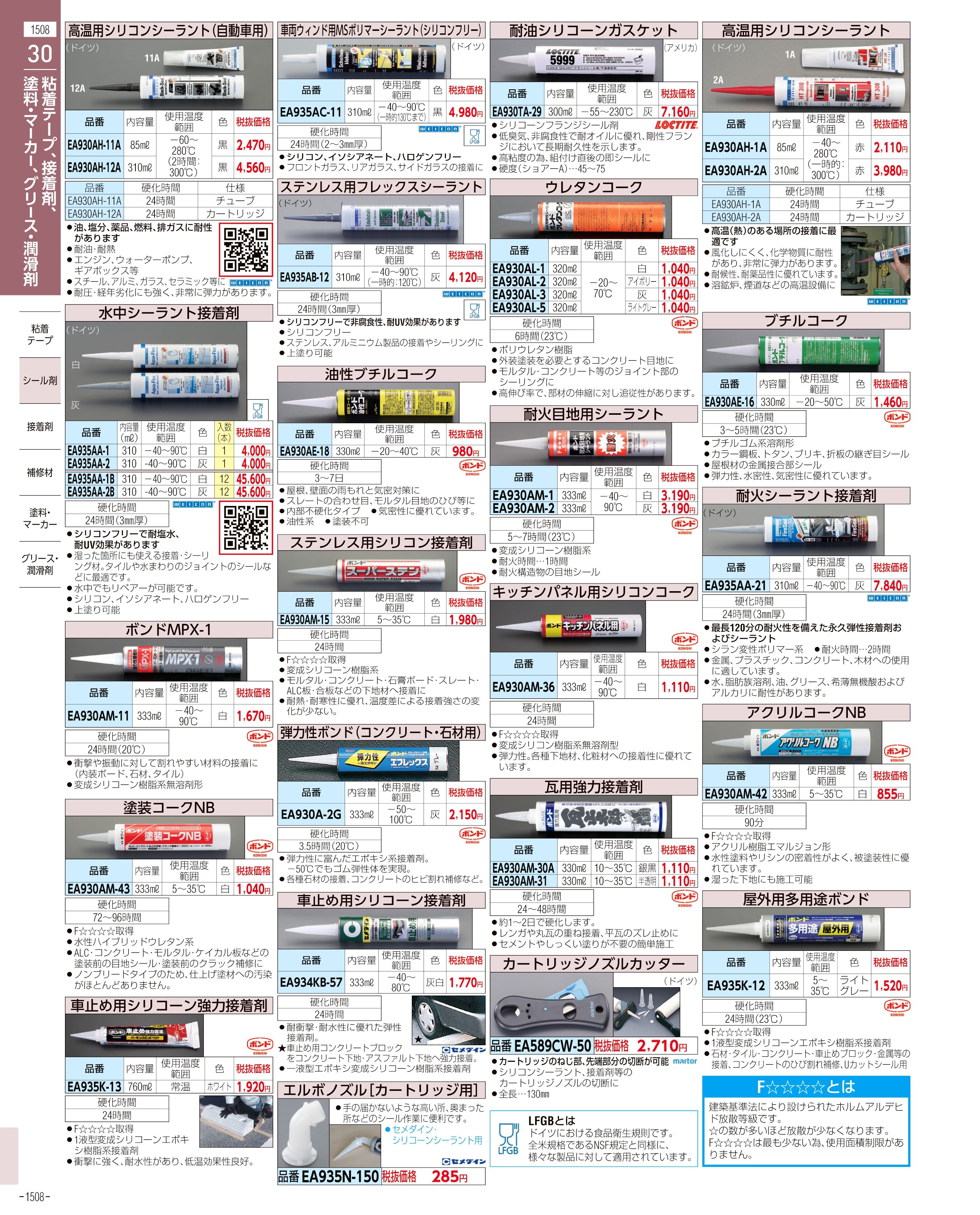 エスコ便利カタログ表紙