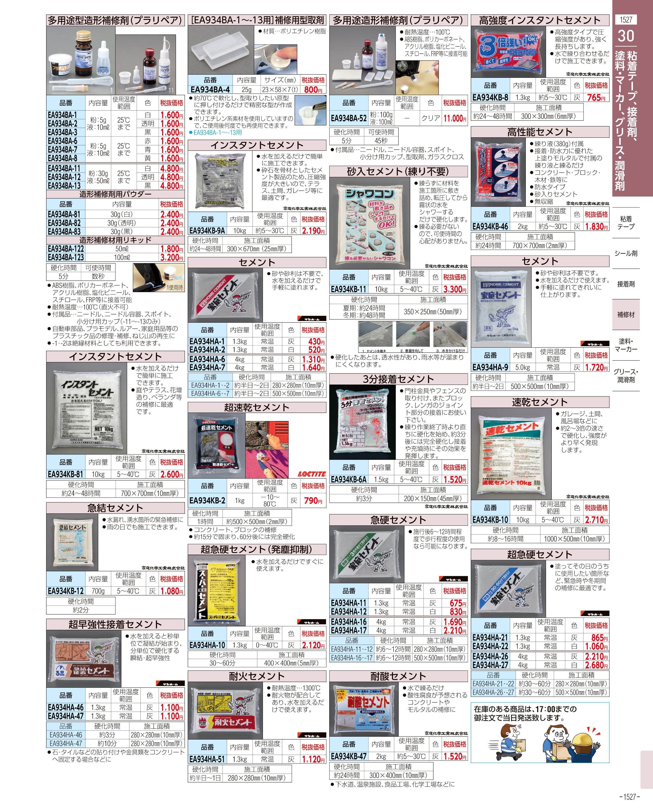 エスコ便利カタログ1527ページ