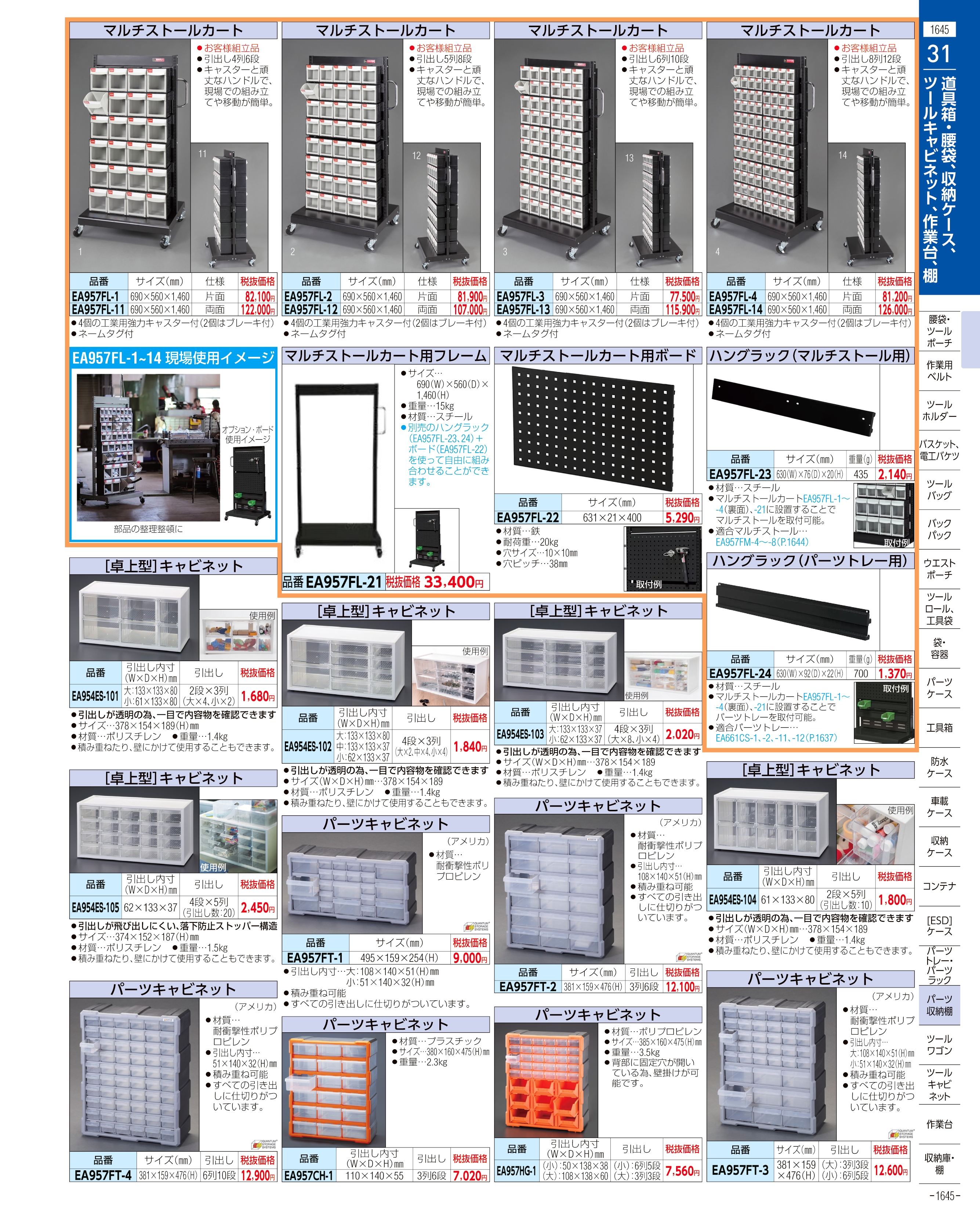 エスコ便利カタログ表紙