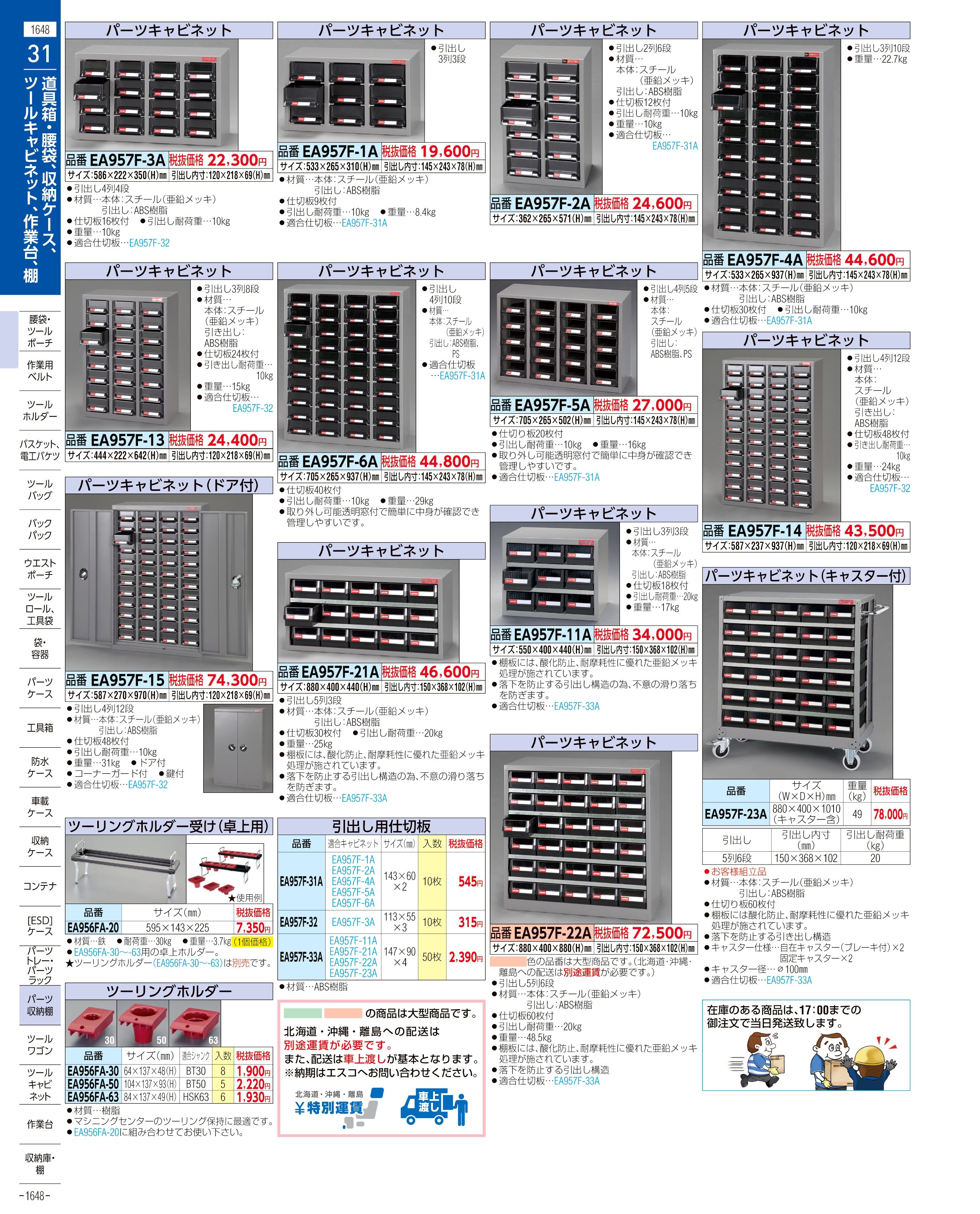 エスコ便利カタログ表紙