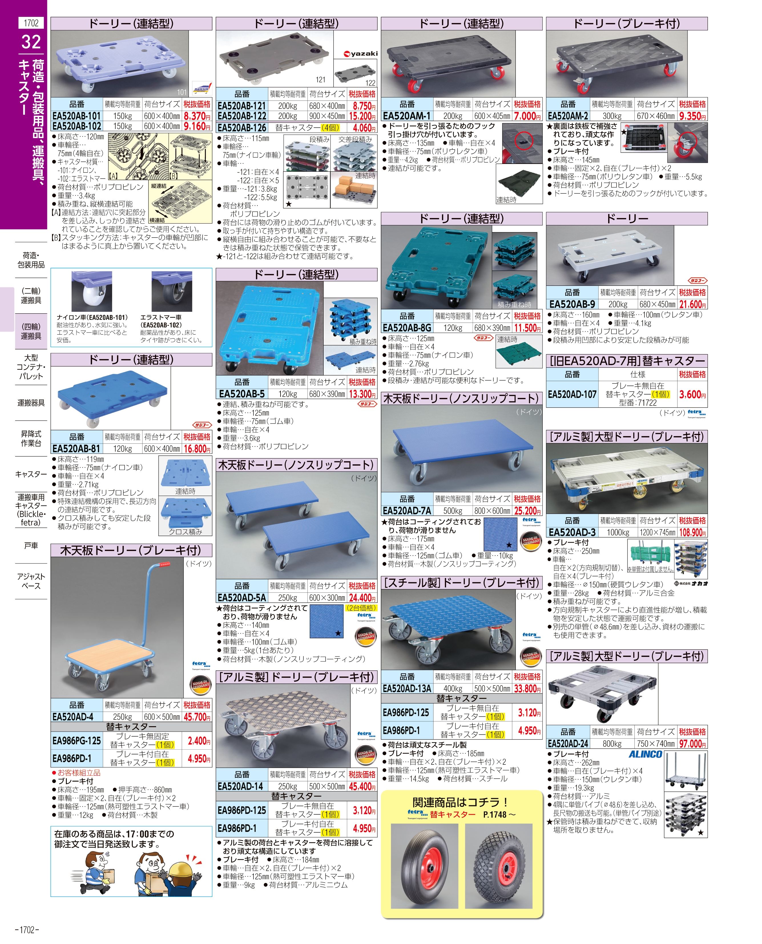 エスコ エスコ 520x1010mm/500kg テーブルリフト EA520X-12 エスコ ESCO