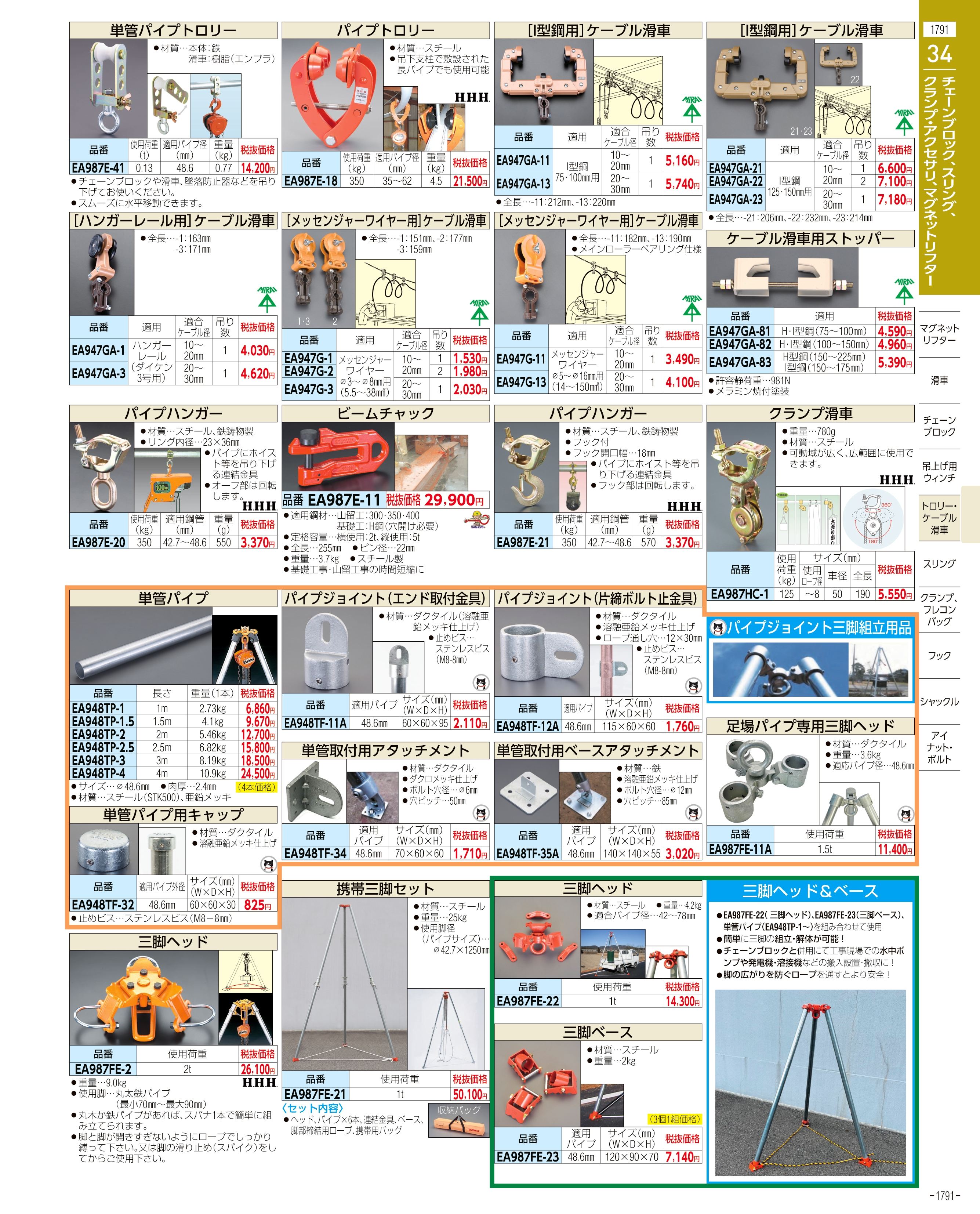 在庫あり エスコ ESCO 2.17-2.61m 脚 立 伸縮調整脚 ﾜｲﾄﾞｽﾃｯﾌﾟ EA903-6A