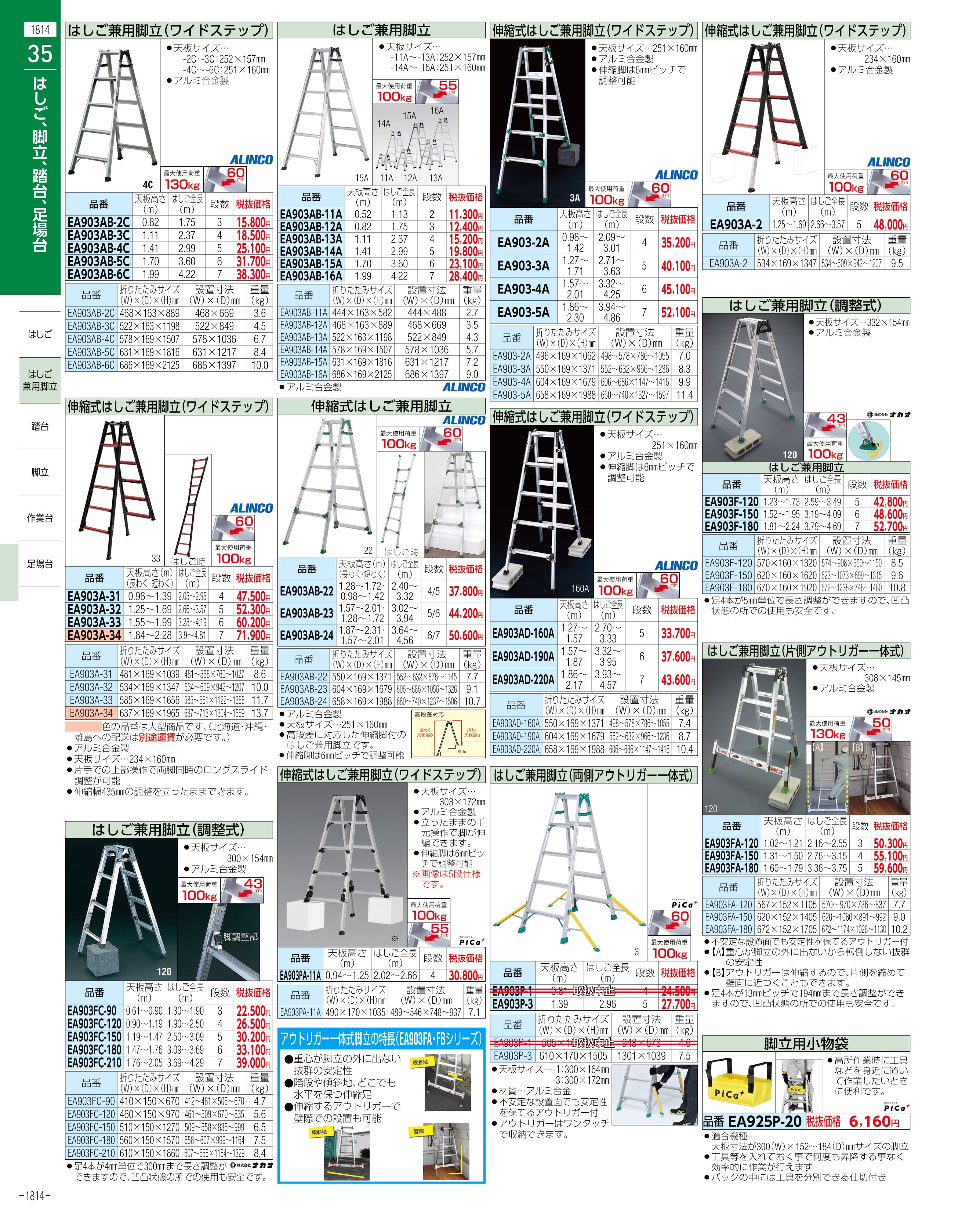 エスコ便利カタログ表紙