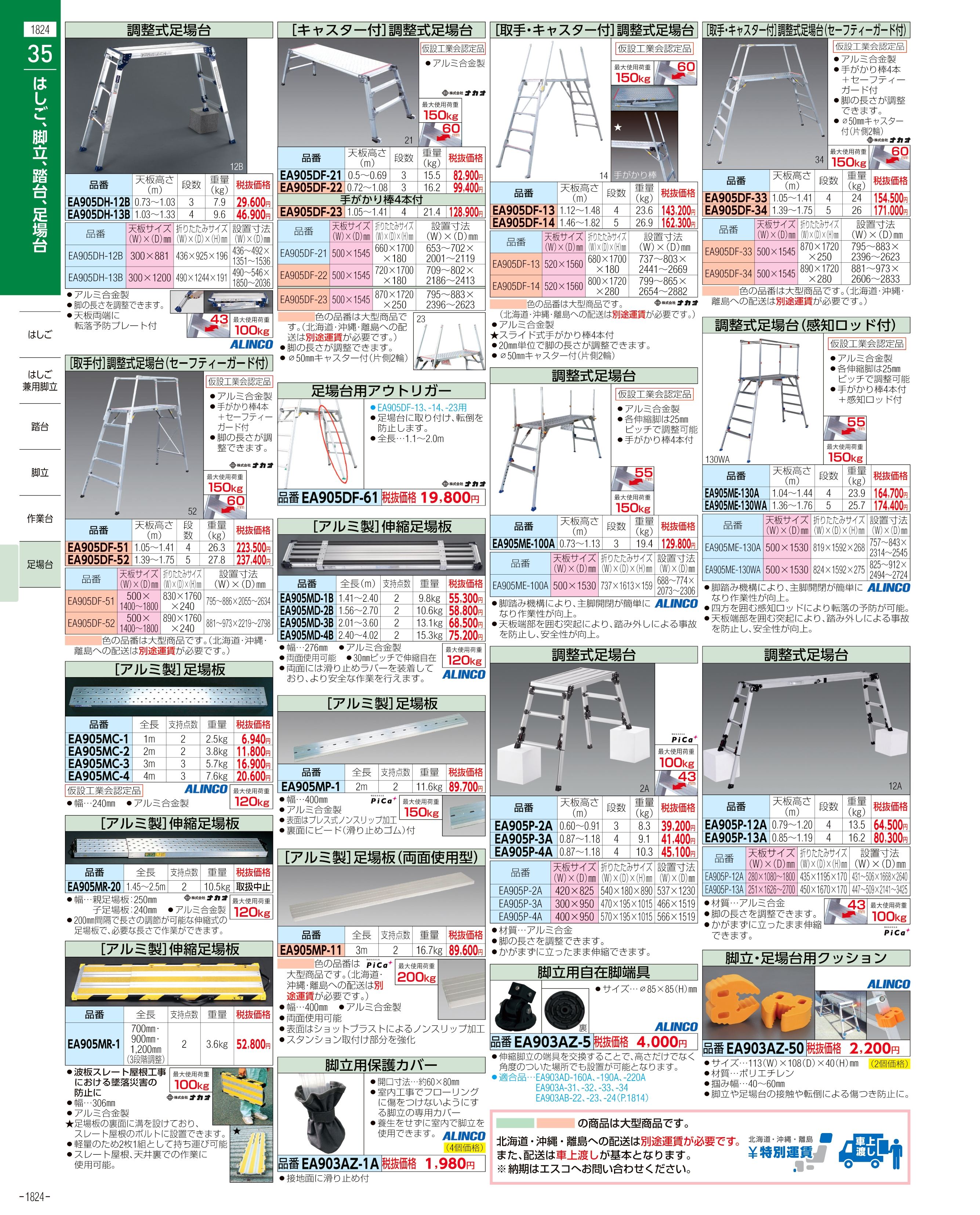 エスコ便利カタログ表紙