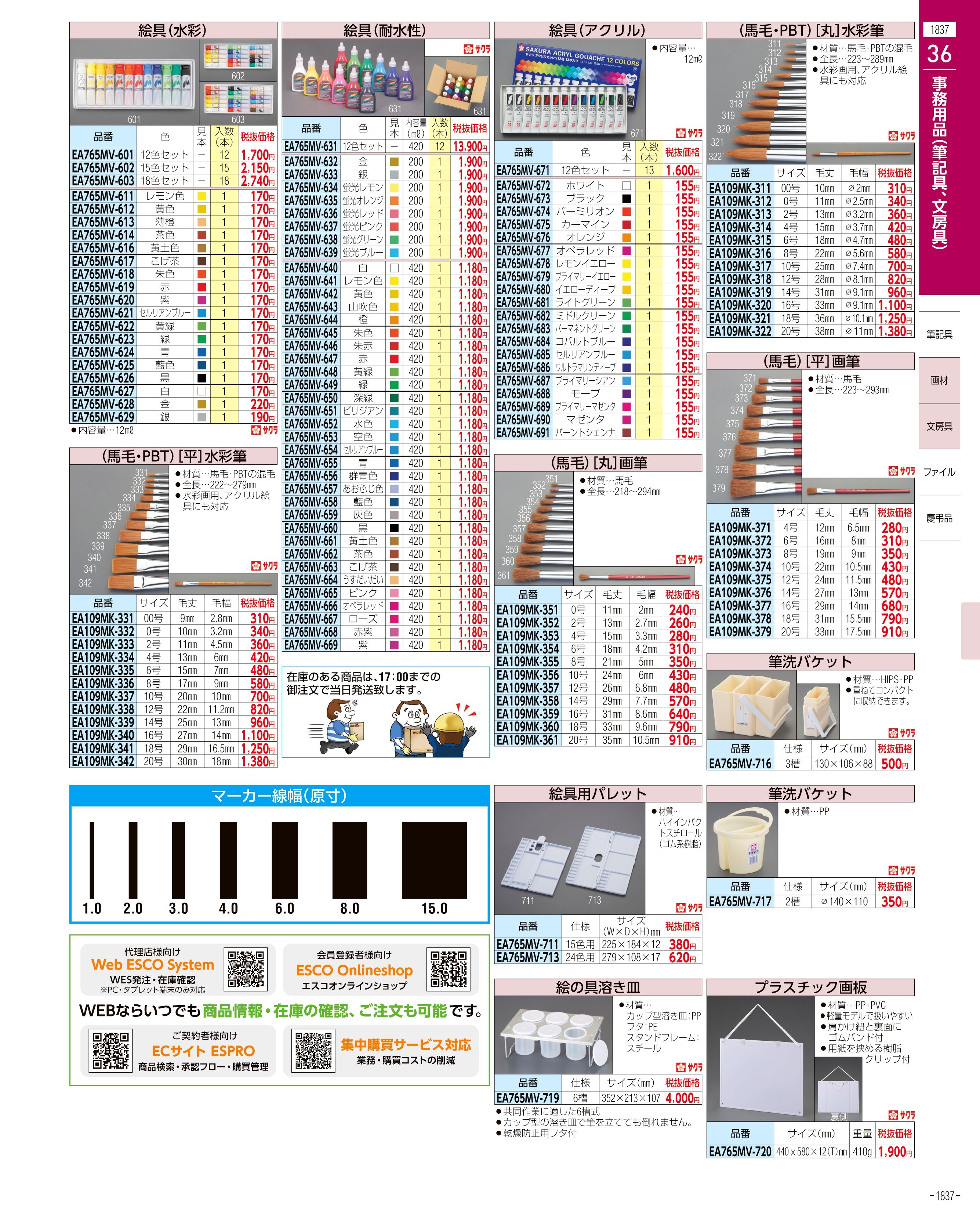 エスコ便利カタログ表紙