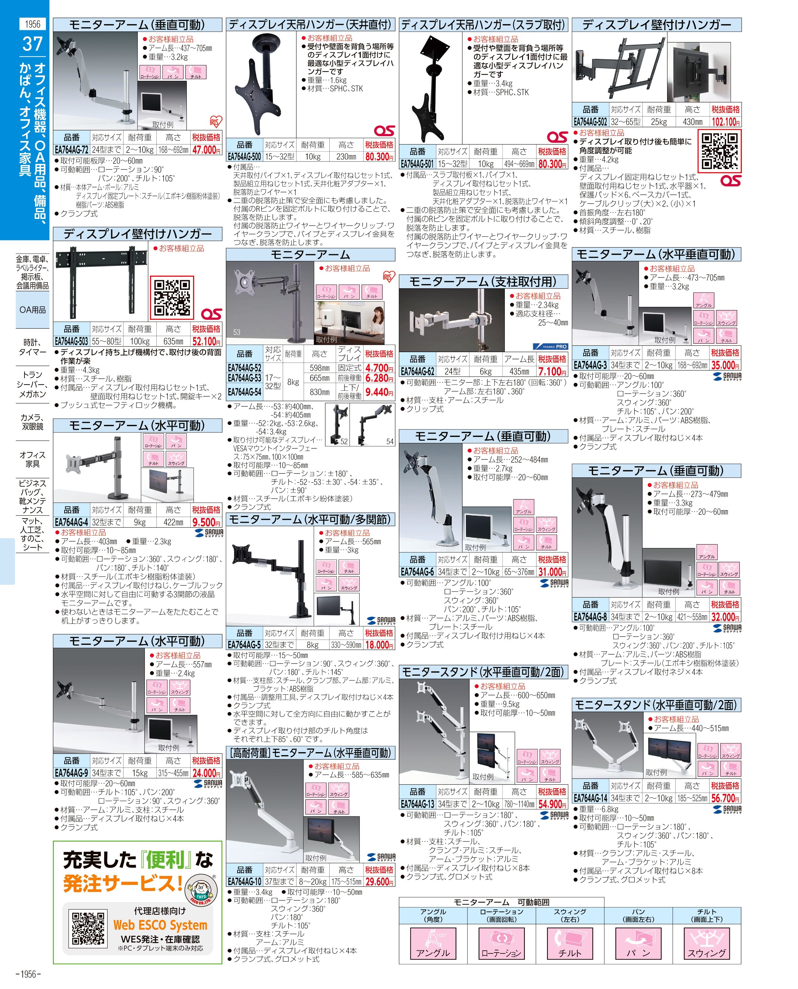 エスコ便利カタログ表紙