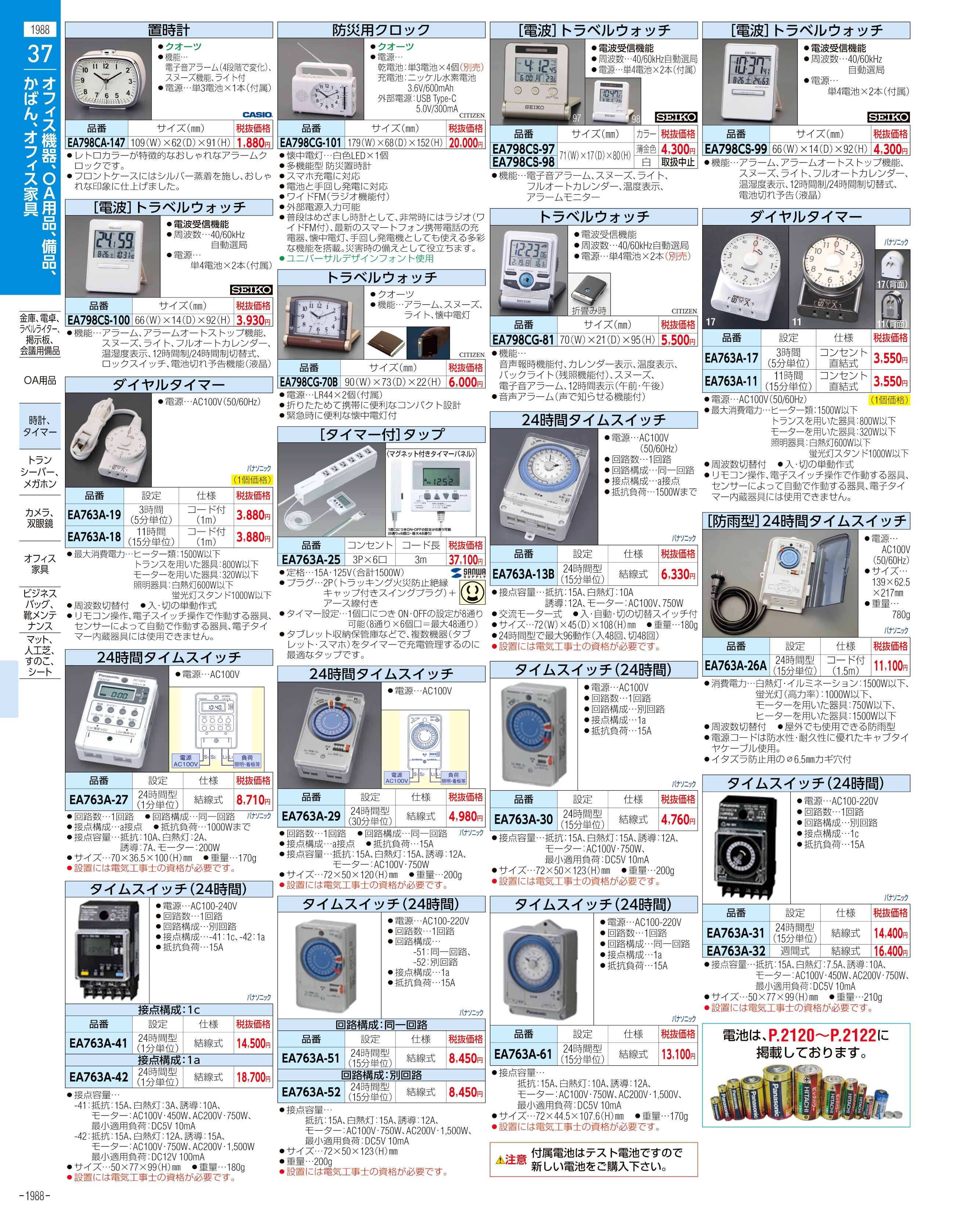 エスコ便利カタログ表紙