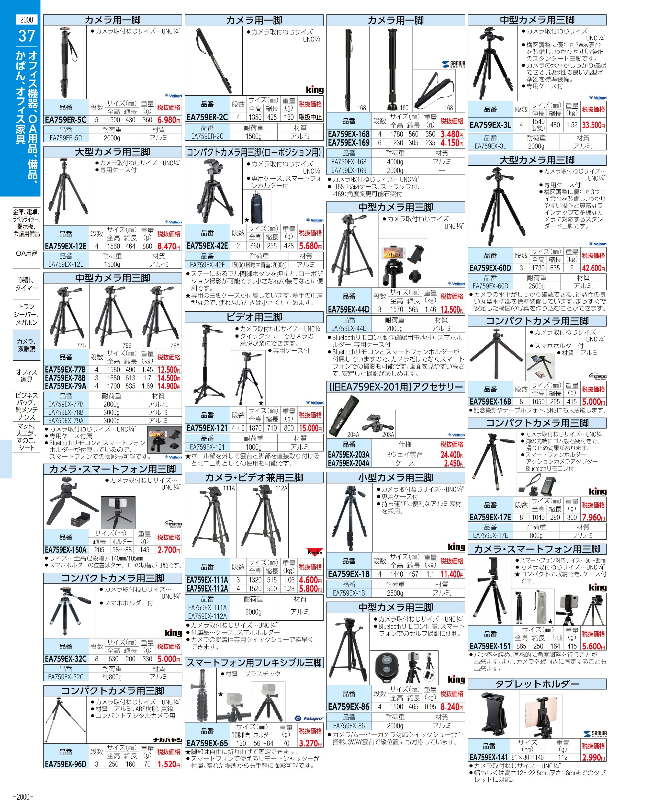 エスコ便利カタログ表紙