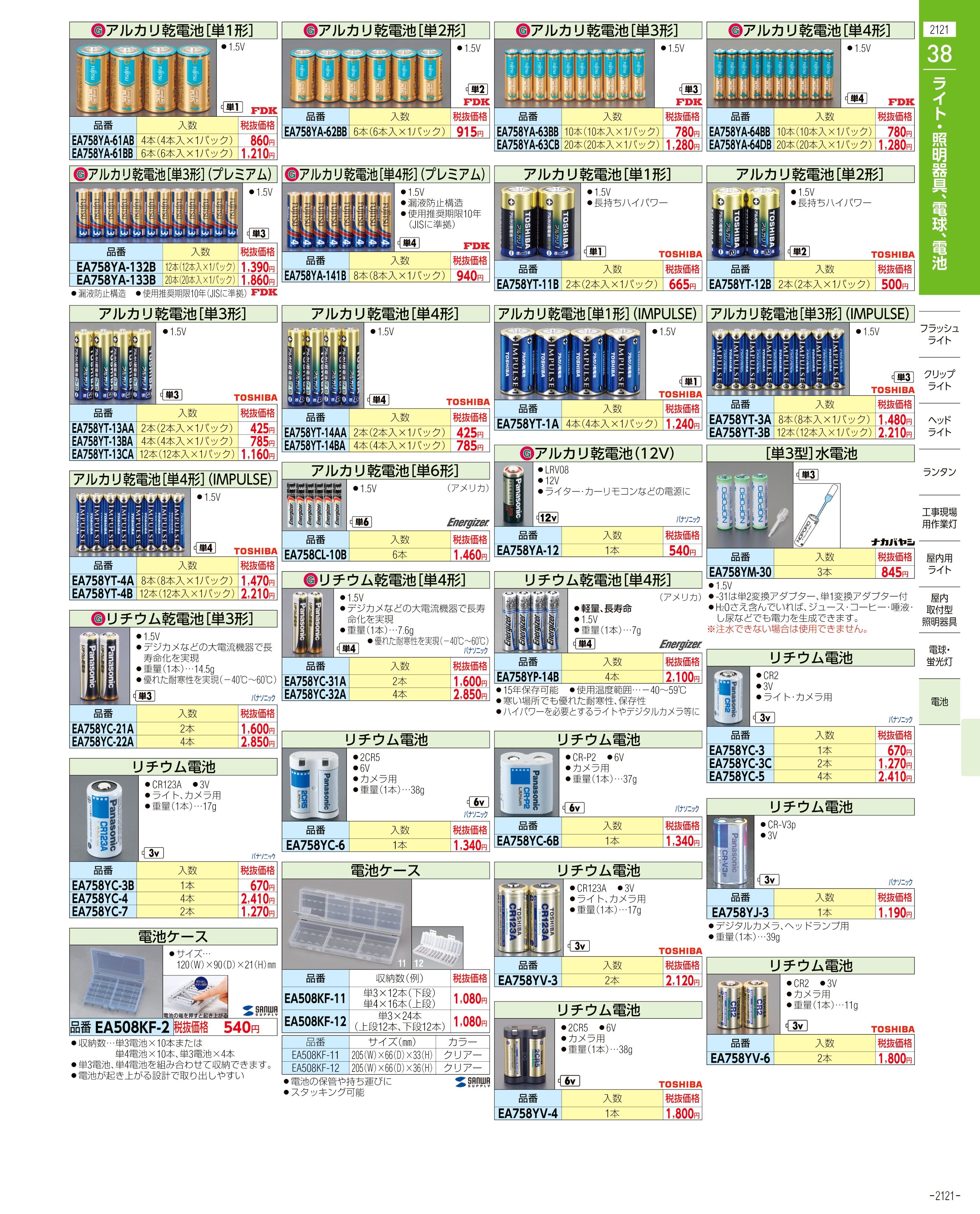 エスコ便利カタログ表紙