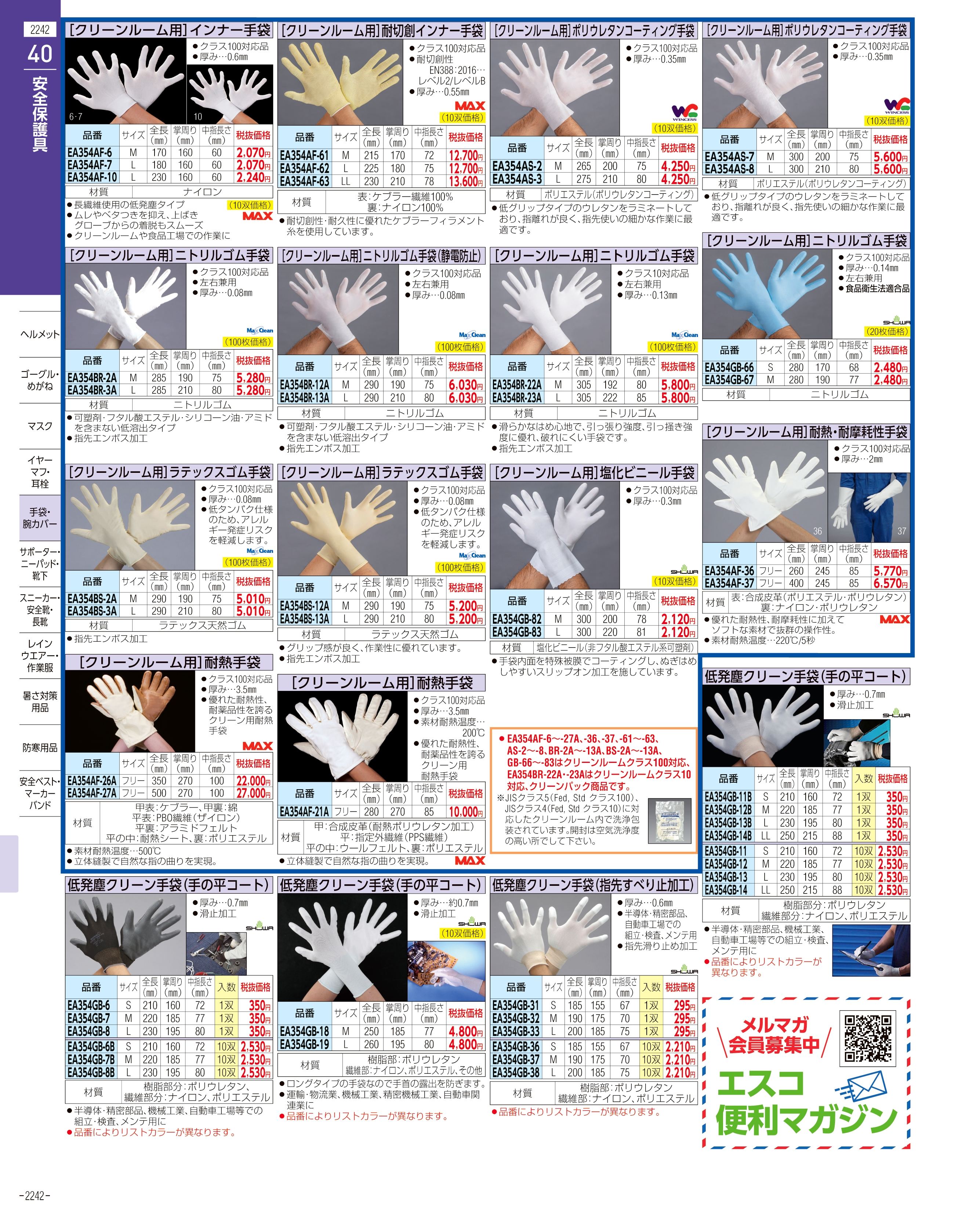 エスコ便利カタログ2242ページ