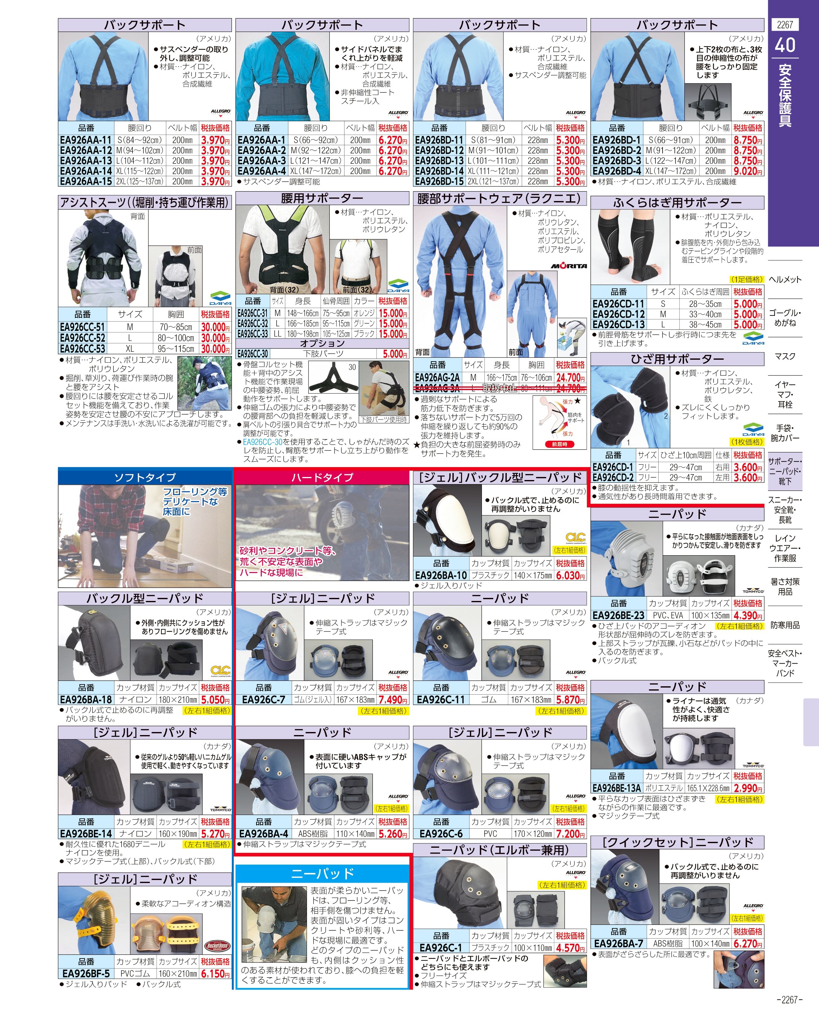 EAPEC｜墜落制止用器具ﾌﾙﾊｰﾈｽ/巻取式ﾂｲﾝﾗﾝﾔｰﾄﾞ付のページ