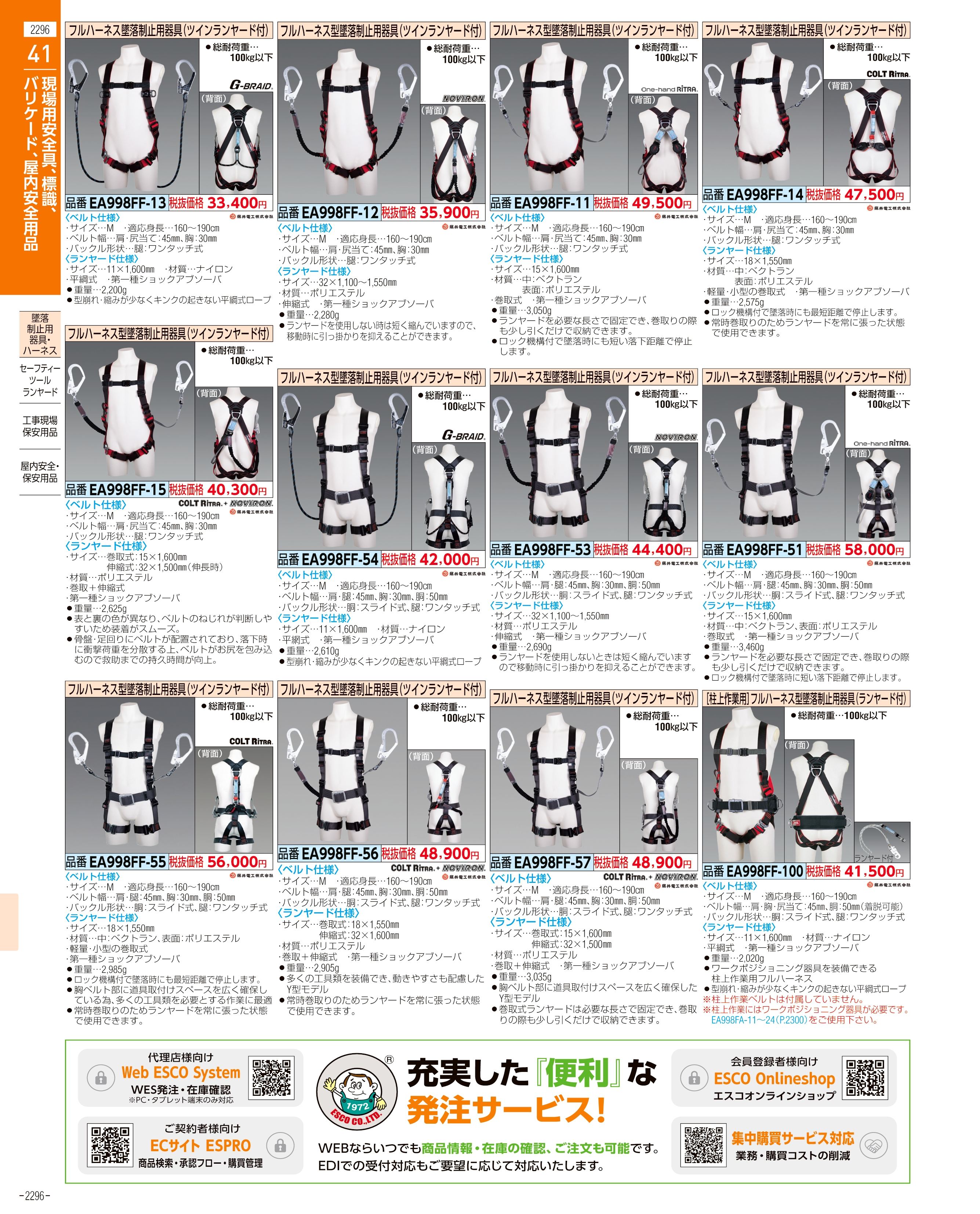 エスコ便利カタログ2296ページ