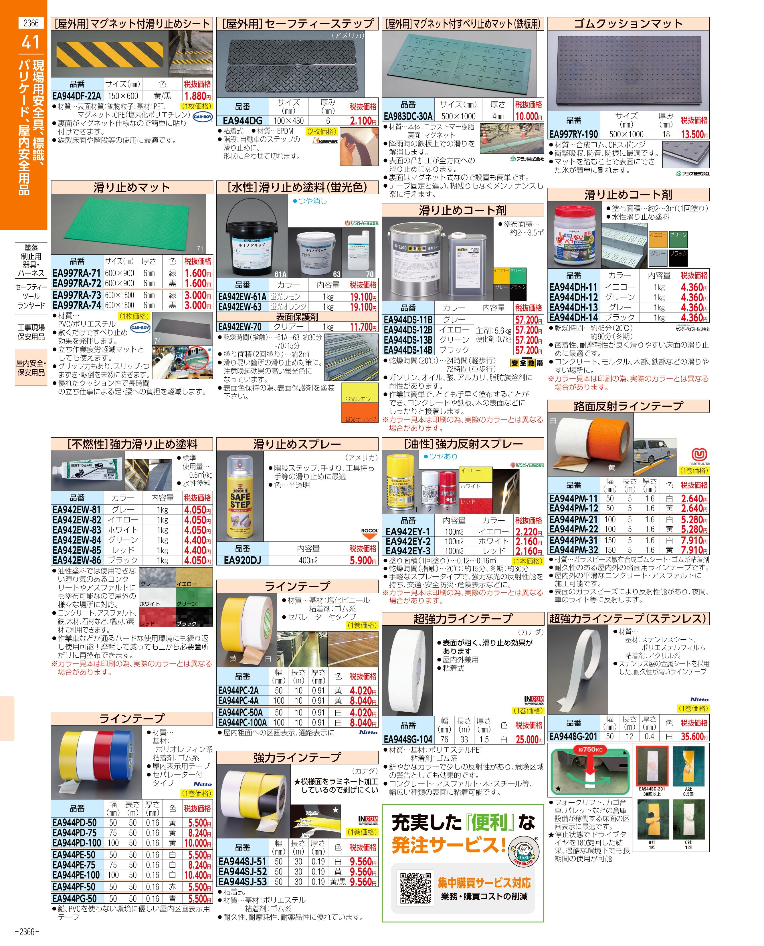 エスコ便利カタログ2366ページ