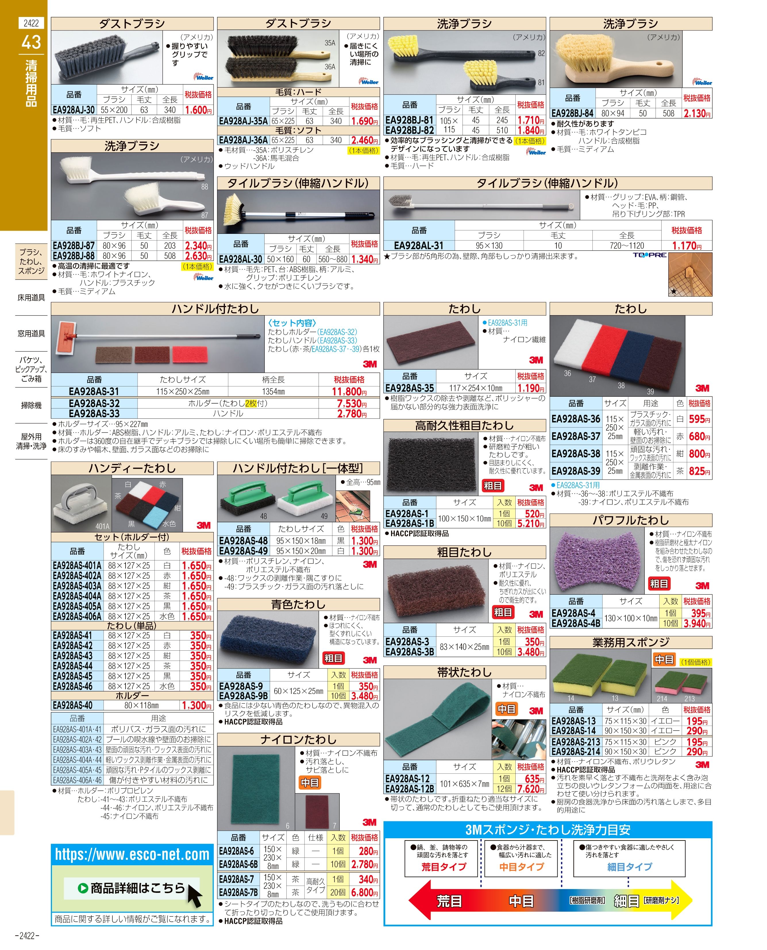 エスコ便利カタログ2422ページ