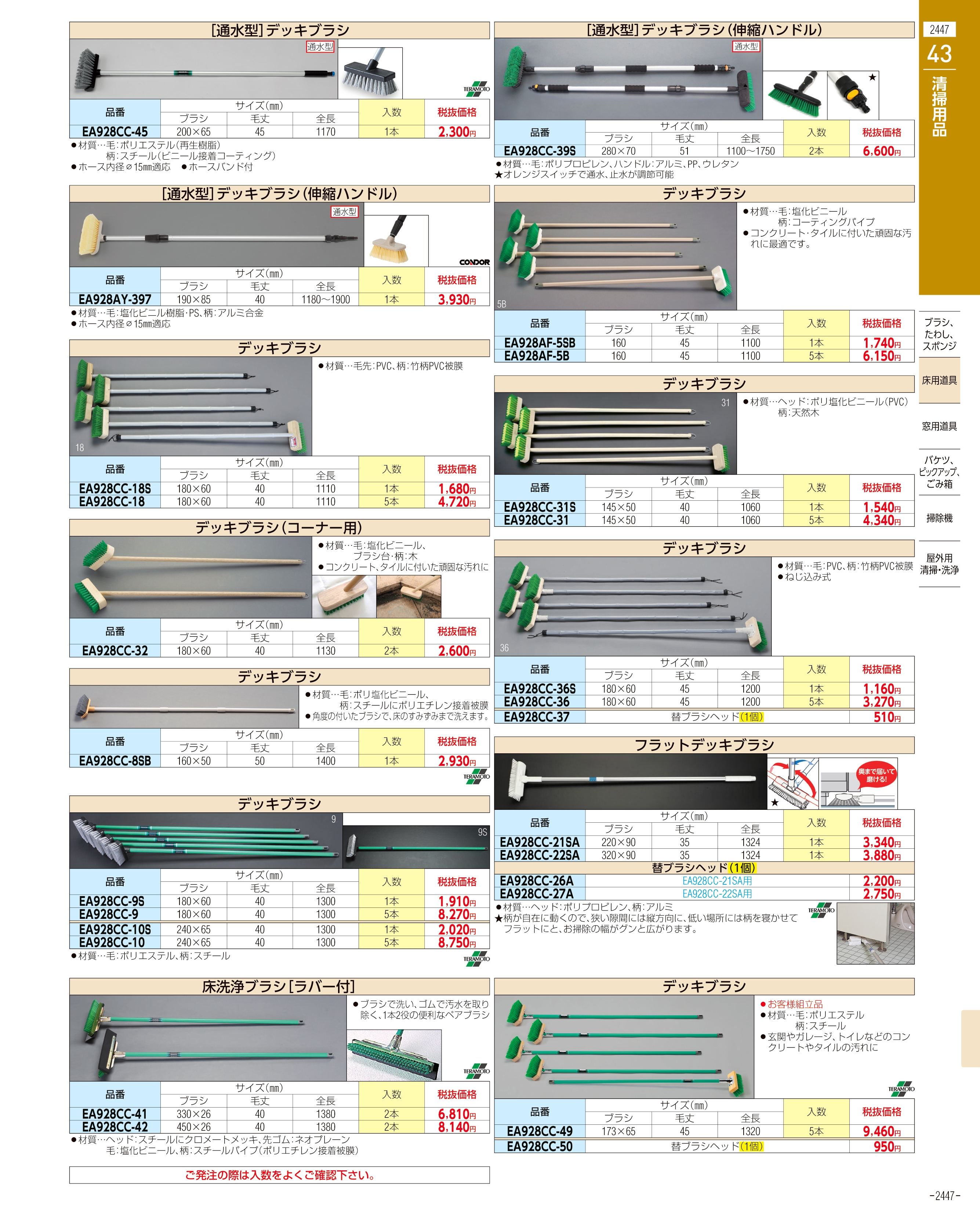 エスコ便利カタログ表紙