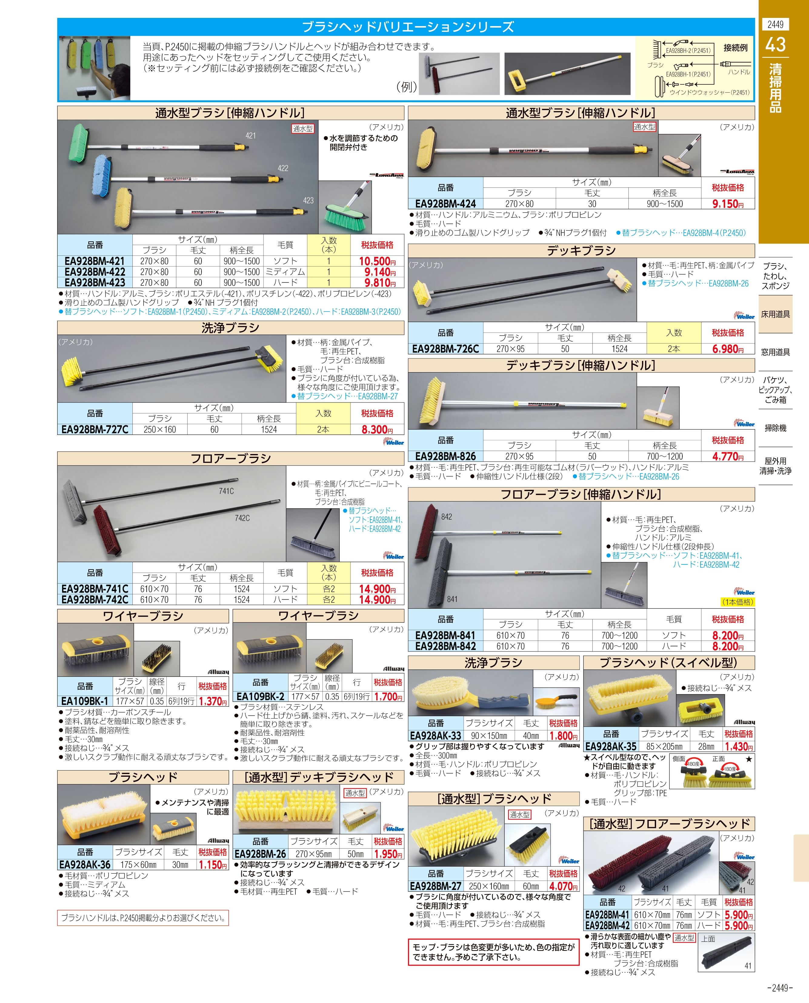 エスコ便利カタログ2449ページ