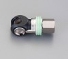 Rc 1/4" 雌ねじｴｱｰｶﾌﾟﾗｿｹｯﾄ(ｽｲﾝｸﾞ式)