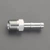 R 1/2"x15.0mm 雄ねじｽﾃﾑ(ｴｲﾄﾆｯﾌﾟﾙ/ｽﾃﾝﾚｽ製