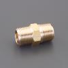 R 1/2"xR 1/2" 六角ニップル(真鍮製)