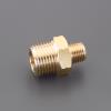 R1/4"xR1/2" 異径六角ニップル(真鍮製)