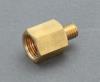 UNF 1/4"xRc 1/8" 中間ニップルソケット