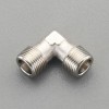 R 1/2"xR 1/2" エルボーコネクター(真鍮製)