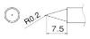 R0.2mm  交換用こて先