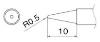 R0.5mm  交換用こて先