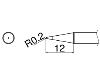 R0.2mm  交換用こて先 (EA304AL用)