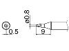 φ0.8mm 交換用こて先 (EA304AL用)