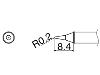 R0.2mm  交換用こて先 (EA304AL用)