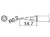 R0.2mm  交換用こて先 (EA304AL用)