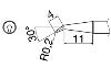 R0.2mm  交換用こて先 (EA304AL用)