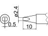 φ2.4mm 交換用こて先 (EA304AP用)