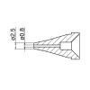 φ0.8/φ2.5mm 交換ノズル(EA323MA-2用)