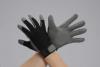 [Ｌ] 手袋(合成皮革/黒･ｸﾞﾚｰ)