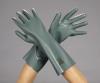 [Ｌ/350mm] 手袋･耐酸･耐ｱﾙｶﾘ(ﾎﾟﾘｴﾁﾚﾝ製)