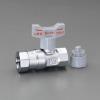 Rc1/2"xRc1/2" 逆止弁付ボールバルブ