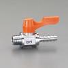 R 1/2"x14.0mm ボールバルブ(ｽﾃﾑ式･ﾐﾆﾁｭｱ)