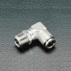 R 1/8"x 6mm ユニオン(雄ねじｴﾙﾎﾞ/ｽﾃﾝﾚｽ製)