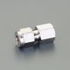 1/4"xG3/8" 雌ユニオン(ｽﾃﾝﾚｽ製)