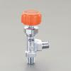R 1/4"xR 1/4" ニードルバルブ(ｱﾝｸﾞﾙ型)