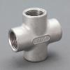 Rc 3/4"  クロス継手(ｽﾃﾝﾚｽ製)