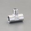 Rc1/4"xR1/4"xRc1/4" ｻｰﾋﾞｽチーズ(ｽﾃﾝﾚｽ製)