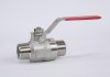 R 1/2"xR 1/2" ボールバルブ(ｽﾃﾝﾚｽ製)