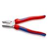 225mm 電工ペンチ(ｸﾞﾘｯﾌﾟ付･偏芯型/ﾒｯｷ)